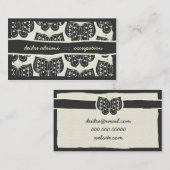 CARTE DE VISITE 311 DANS LE PAPILLON DE CIEL (Devant / Derrière)