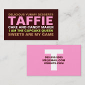 Carte De Visite 311 desserts de Baker (Devant / Derrière)