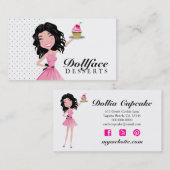 Carte De Visite 311 desserts Kohlie de Dollface (Devant / Derrière)