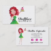 Carte De Visite 311 desserts Rubie de Dollface (Devant / Derrière)