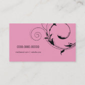 Carte De Visite 311-Dotted rose du désir | (Dos)