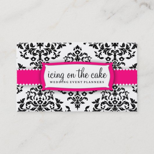 Carte De Visite 311 givrages de fraise de cerise sur le gâteau (Devant)