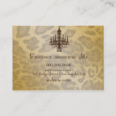 Carte De Visite 311-Glitz boutique - chocolat de diamant de (Dos)