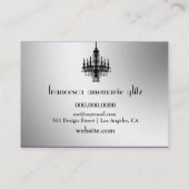 Carte De Visite 311-Glitz boutique - or de fête (Dos)