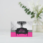 Carte De Visite 311 intérieurs étincelants de boutique (Debout devant)