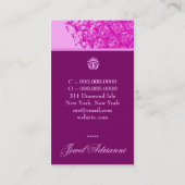 CARTE DE VISITE 311 JOYAUX DE LA COURONNE POURPRES (Dos)