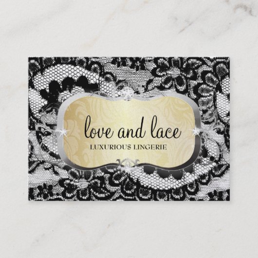 Carte De Visite 311 Lace de Luxe Gold (Devant)
