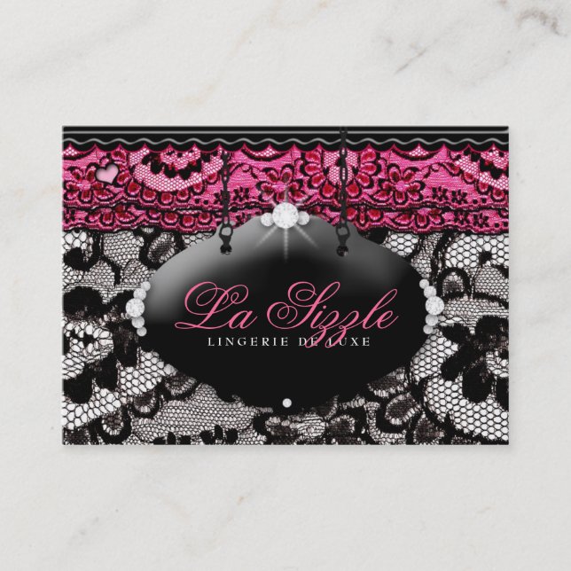 Carte De Visite 311 Lace de Luxe Pink (Devant)