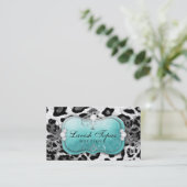 Carte De Visite 311 le léopard somptueux de diamant de topaze (Debout devant)