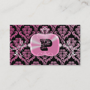 Carte De Visite 311-Pink décadence   Noir