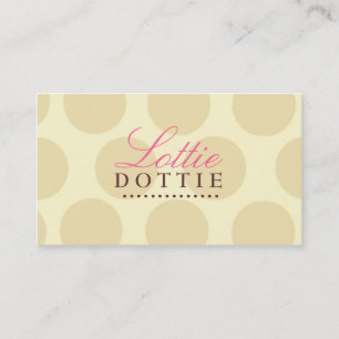 Carte De Visite 311-POLKA POINTILLÉ TIENT LE PREMIER RÔLE le ROS