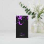 Carte De Visite 311 pourpres solides de Roxy et noirs (Debout devant)