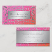 Carte De Visite 311 Rêves divins d'argent (Devant / Derrière)