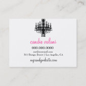 Carte De Visite 311 rococos de Budoir de sucrerie (Dos)