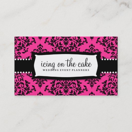 Carte De Visite 311 roses indien de cerise sur le gâteau (Devant)