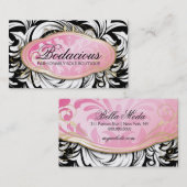 Carte De Visite 311 taches somptueuses Bodacious de léopard de (Devant / Derrière)