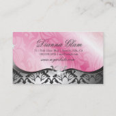 Carte De Visite 311 tempête rose de miroitement de plaqueur et de (Dos)