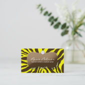 Carte De Visite 311 zèbre Teaze Shazam (Debout devant)