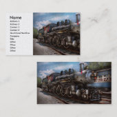 Carte De Visite 385 - Train - Vapeur - 385 Entièrement restauré (Devant / Derrière)