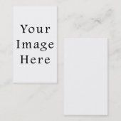 Carte de visite - 3,5" vertical x 2" cartes (Devant / Derrière)