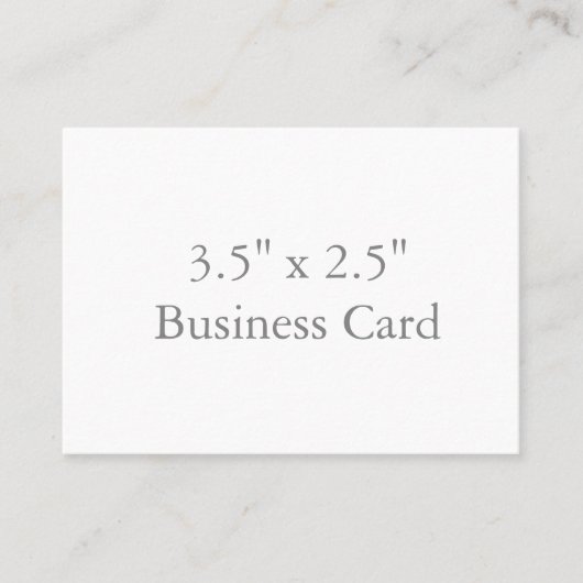 Carte De Visite 3,5" x 2,5" (Devant)