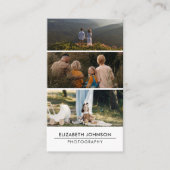 Carte De Visite 3 Collage photo Photographie moderne (Devant)