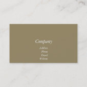 Carte de visite 3 de comptabilité (Dos)