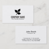 Carte De Visite 3 feuilles | Eco Friendly 2 (Devant / Derrière)