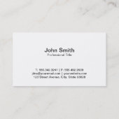 Carte De Visite 3 feuilles | Eco Friendly 2 (Dos)