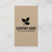 Carte De Visite 3 feuilles | Eco Friendly 2 (Devant)