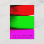 Carte De Visite 3colors (Dos)