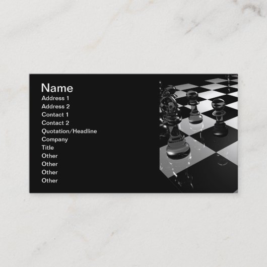 Carte De Visite 3d_chess_board_wallpaper_3d_models_3d_wallpaper_19 (Devant)