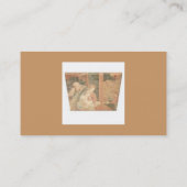 Carte de visite 3D de beaux-arts de l'argent 2 de (Dos)