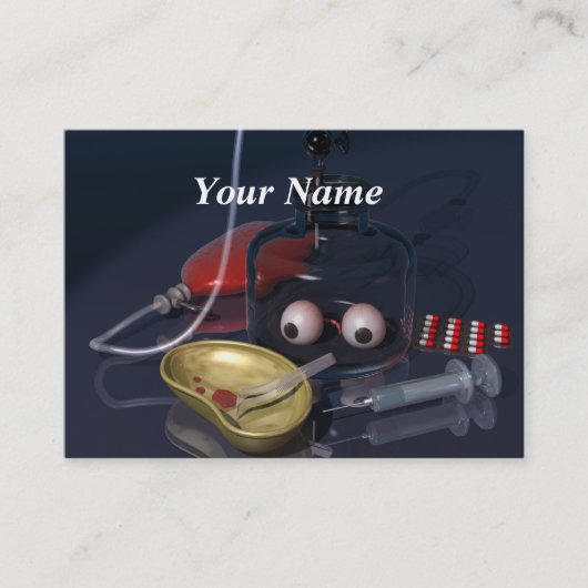 Carte De Visite 3DCG japanese horror (Devant)