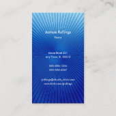 Carte De Visite 3h16 de John - chrétien (Dos)