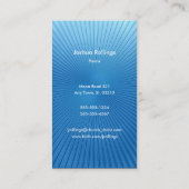 Carte De Visite 3h16 de John - chrétien (Dos)