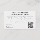 Carte De Visite *~* 43 AP13 REALATOR Beach Rentals B&B Inn (Dos)