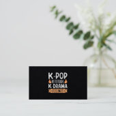 Carte De Visite 48.KPop Attitude KDrama Feelings (Debout devant)