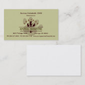 Carte de visite 4D (Devant / Derrière)