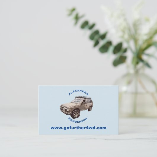 CARTE DE VISITE 4X (Debout devant)