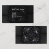 Carte De Visite 50 Nuances De Gris - Art Fractal (Devant / Derrière)