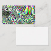 Carte De Visite 5150.47 ( vous pouvez modifier le numéro ) (Devant / Derrière)