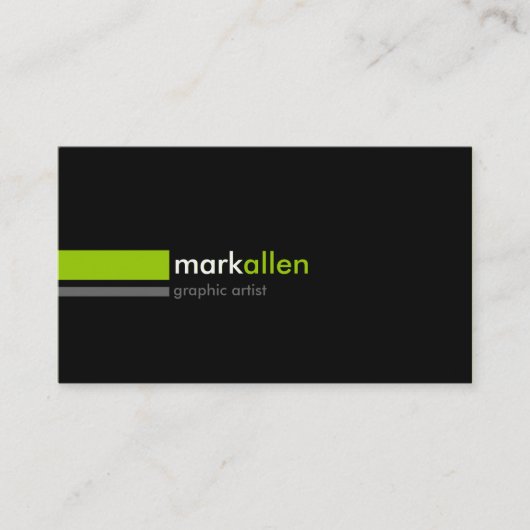 Carte De Visite 521 modernes faits sur commande (Devant)