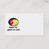 Carte De Visite 55 Semble si bon sur moi T-shirts et cadeaux (Dos)