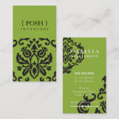 CARTE DE VISITE :: 5 avril (Devant / Derrière)