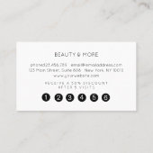 Carte De Visite 5 Salon (Dos)