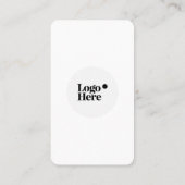 Carte De Visite 5 Star Google Review With Thank You and QR Code (Dos)