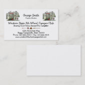 Carte De Visite 5ème roue de pointe (Devant / Derrière)