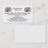 Carte De Visite 5ème roue de pointe (Devant / Derrière)