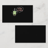 Carte De Visite 60.Boba Tea No Boba No Workee (Devant / Derrière)